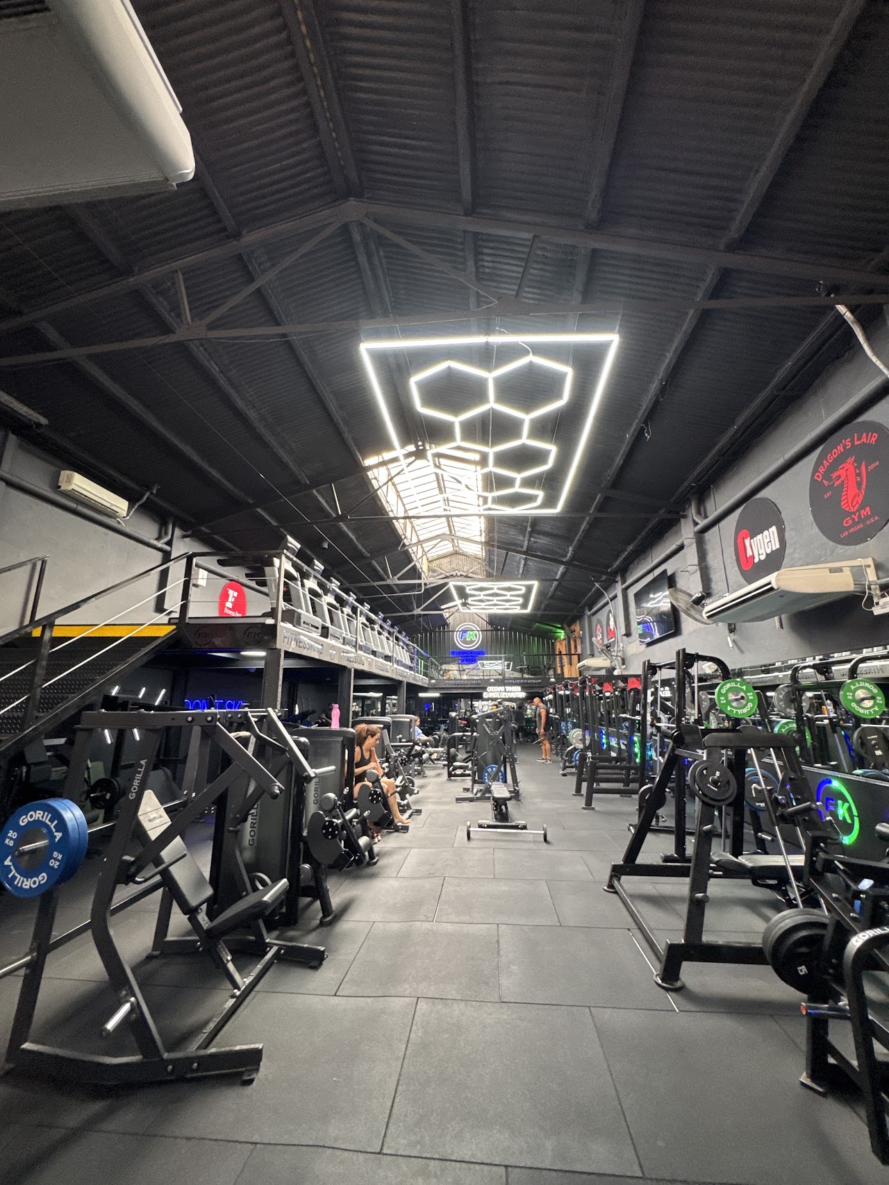 Vista interior de FitnessKING Cabildo